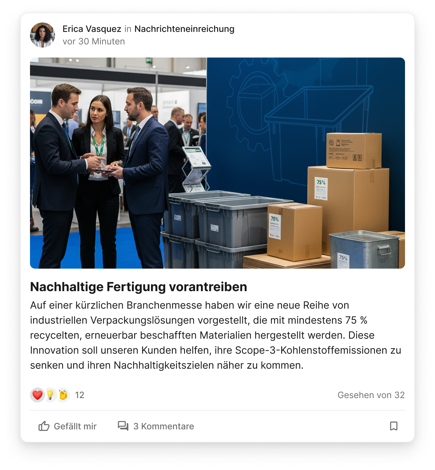 Published employee story