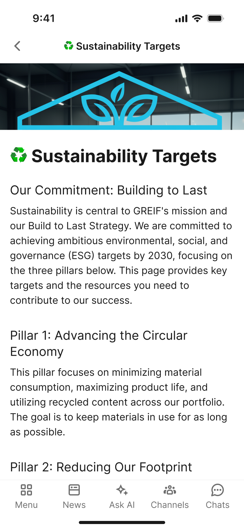 Sustainability Targets Wiki