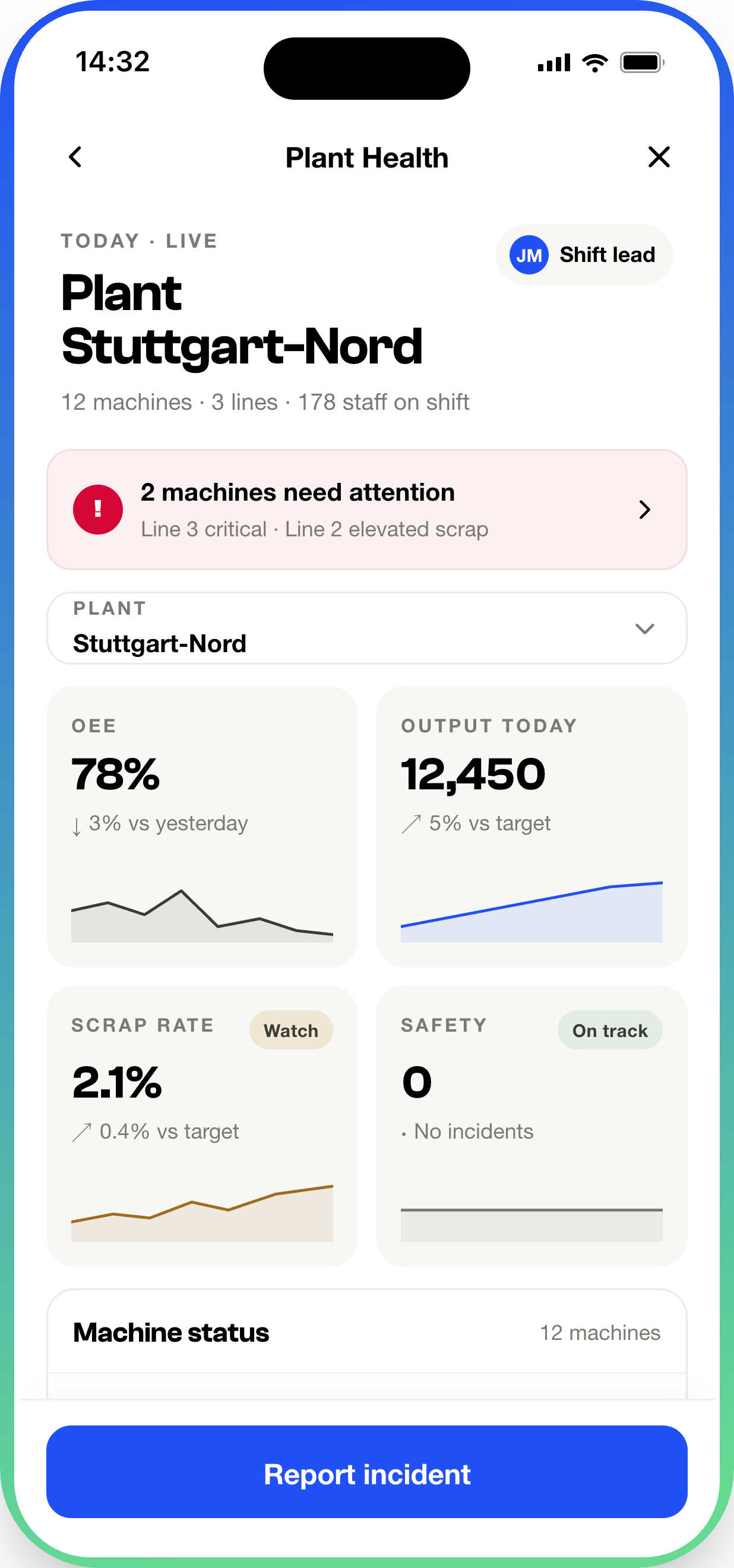 Werks-KPI-Status-App